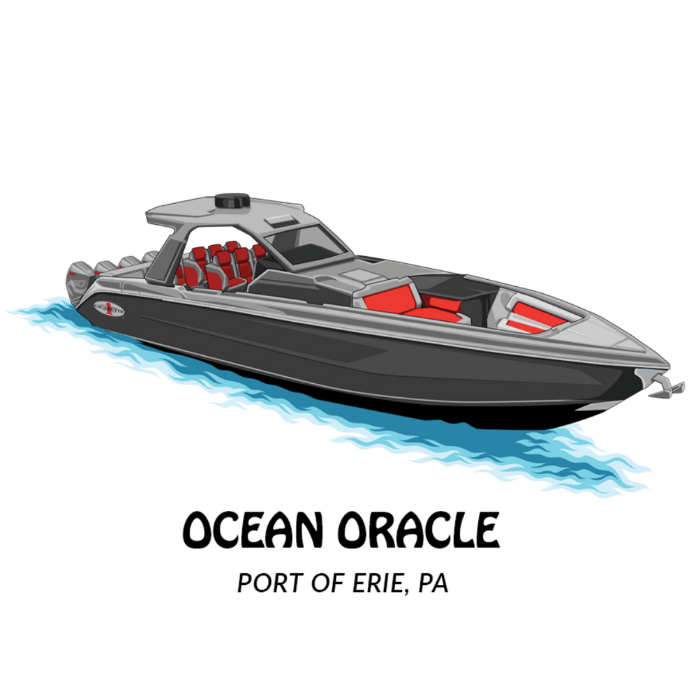 Custom Digital Boat Artwork The Artistic Pirates Custom digital boat artwork the artistic pirates