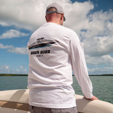 Cotton Long Sleeve Custom Boat Shirts - The Artistic Pirates