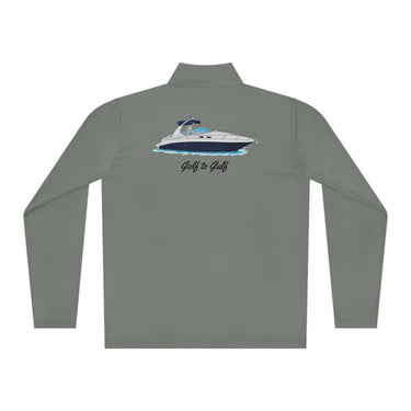 Lightweight Quarter-Zip Custom Boat Pullover - The Artistic Pirates