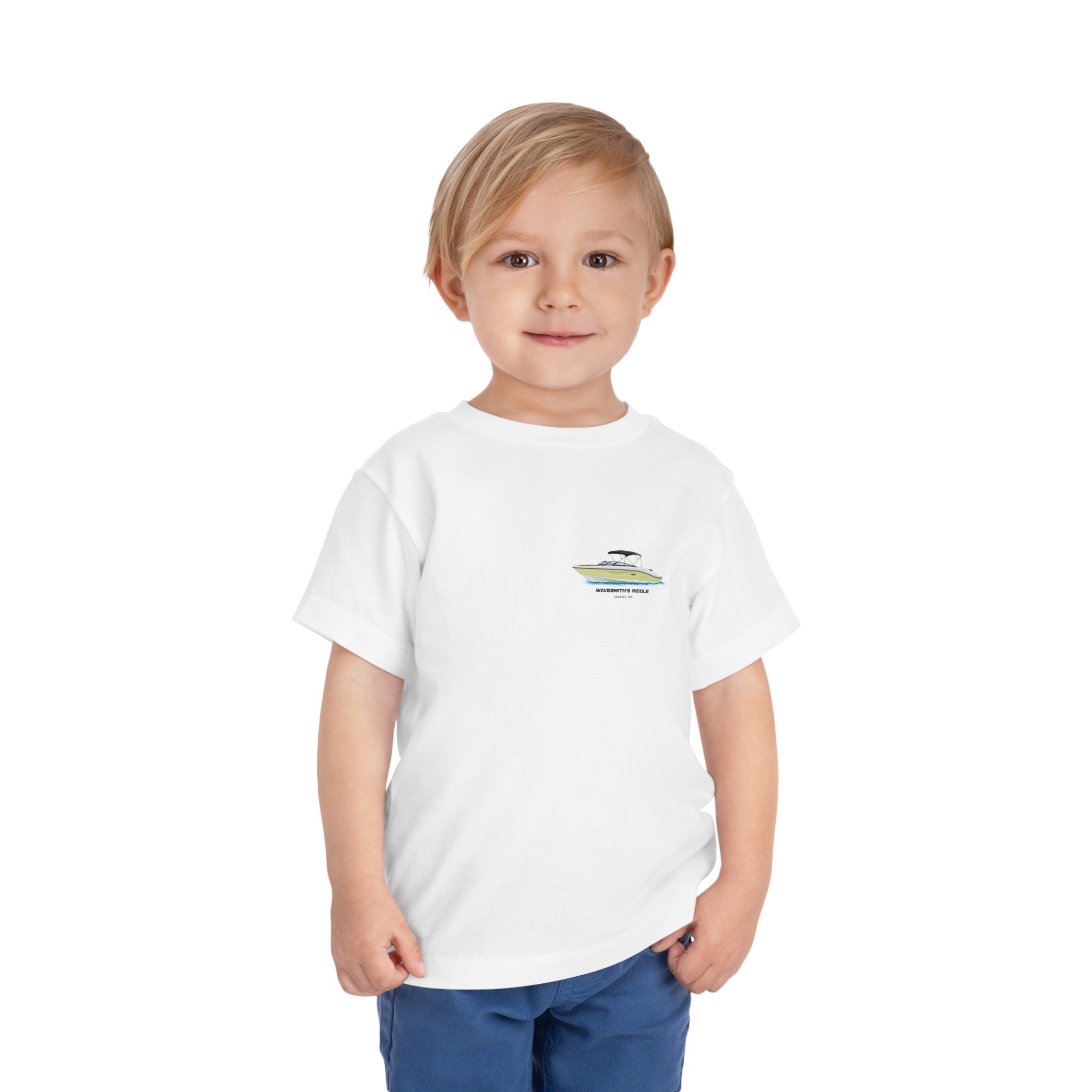 Toddler Cotton Short Sleeve Tee - The Artistic Pirates