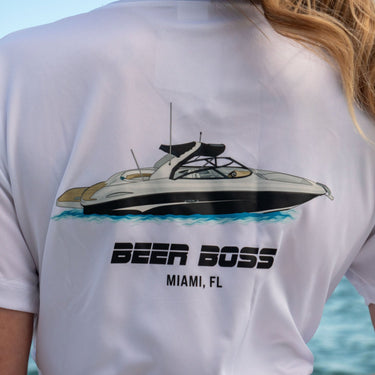 Women's Dri-FIT Short Sleeve Custom Boat Shirts - The Artistic Pirates