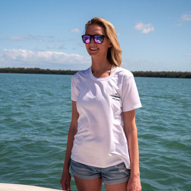 Women's Dri-FIT Short Sleeve Custom Boat Shirts - The Artistic Pirates